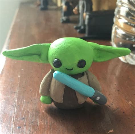 8 Diy Baby Yoda Crafts For Kids Sands Blog Clay Crafts For Kids