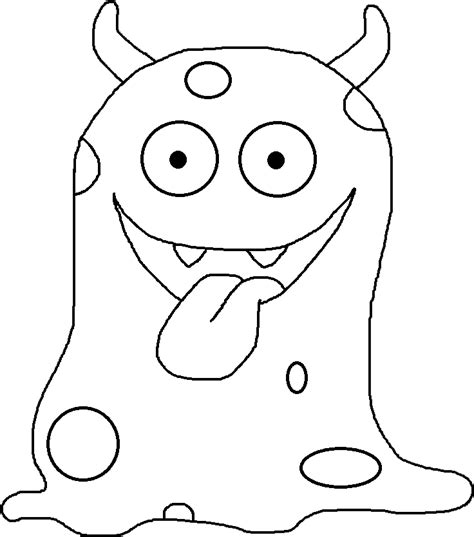 Download Graphics By Ruth Monster Clipart Black And White Full Size