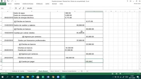 Explicación De La Entrada De Diario Y Libro Diario Tercera Parte Youtube