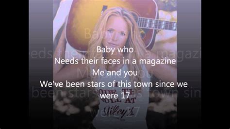 Famous In A Small Town Miranda Lambert Lyrics YouTube