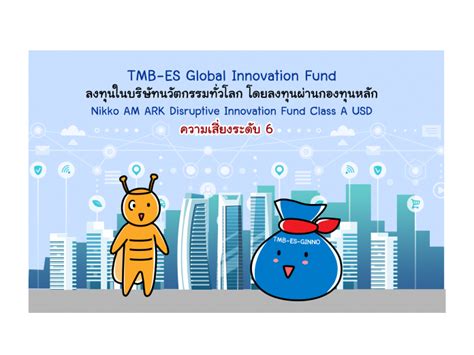 กองทุนรวม : ลงทุนในหุ้นกลุ่ม 5 นวัตกรรมแห่งอนาคต TMB-ES Global Innovation - Mao Investor