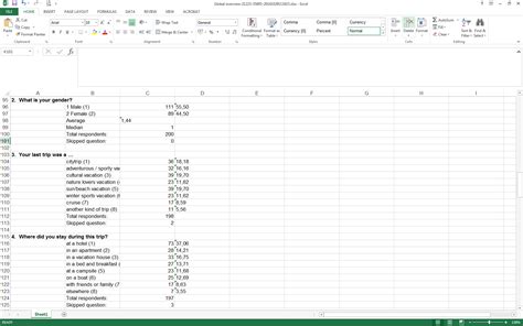 analyze your survey results in excel checkmarket