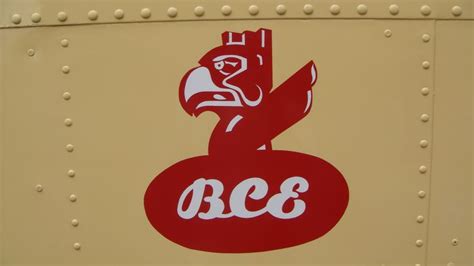 British Columbia Electric Logo On Side Of Vintage Bus