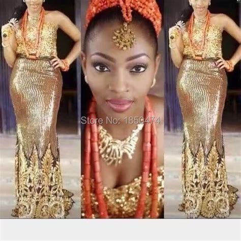 New Arrival Nigeria Bridal Dress Afl 1 African Net Lace High Quality