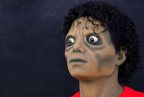 Michael Jackson Lifesize Bust Zombie Version 1983 Thriller Etsy