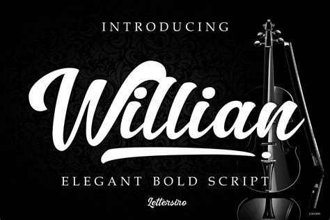 Willian Script Font By Lettersiro Co · Creative Fabrica Script