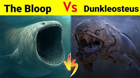 Bloop Vs Dunkleosteus क्या होगा जब भिड़ेंगे Megalodon Shark से भी