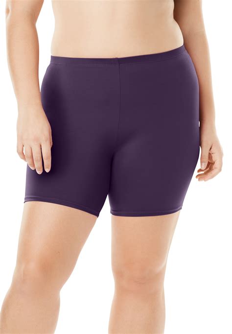 Swim 365 Swim 365 Womens Plus Size Swim Boy Short Swimsuit Bottoms