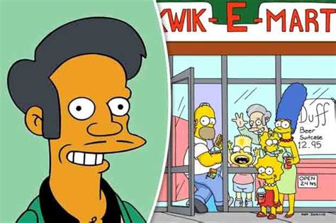 Simpsons Apu Faces Ban After Branded ‘racist Stereotype Daily Star