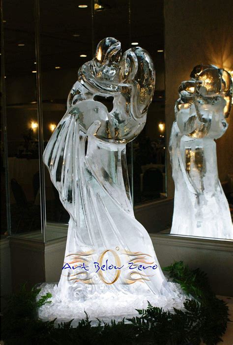 Wedding Ice Sculptures By Art Below Zero