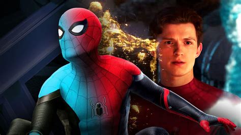 Tom Hollands Spider Man 3 Setfotos Zeigen Cgi Anzug Und Curious Plot Point