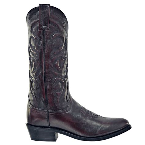 Dan Post Milwaukee Cowboy Boot Black Cherry Stampede Tack And Western