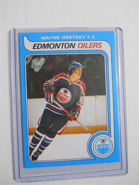 478 Wayne Gretzky 1979 80 Topps Rookie Card Nhl Hock