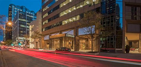 Hotel Review Conrad Chicago Fit For Miles