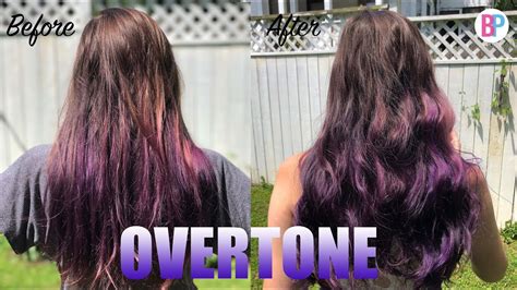 Overtone Extreme Purple How To Keep Purple Hair From Fading Youtube