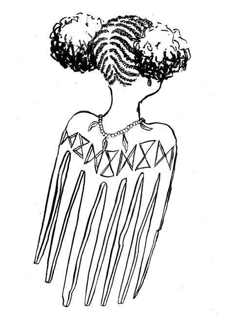 How To Draw Afro Hair With Images Black Art Tattoo Afro Hair