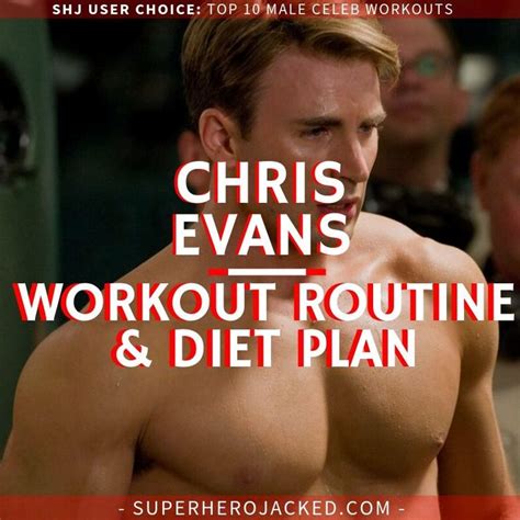 Chris Evans Workout And Diet Train Like Captain America Workout Diet Plan Celebrity Workout