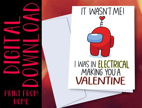 10 Among Us Valentines Day Cards That Definitely Arent Sus