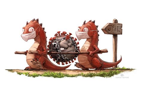 David Revoy Artist Fantasy Art Art Dragon коронавирус