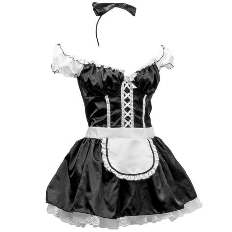 French Maid Adult Costume L