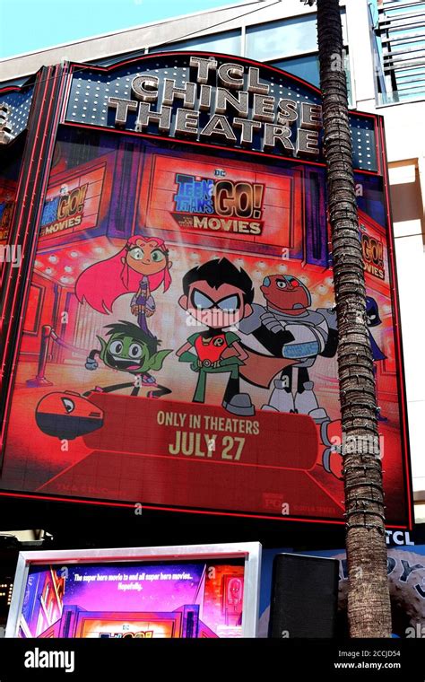 Los Angeles Jul 22 Atmosphere At The Teen Titans Go To The Movies