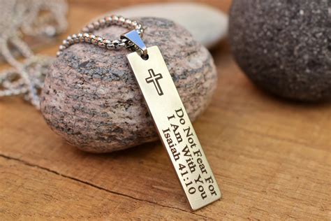 religious necklace for men christian jewelry confirmation etsy