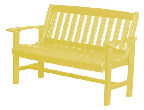 Mission Bench Poly Furniture Plastic Garden Bench Garden Bench