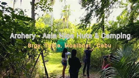 Archery Asia Nipa Huts And Camping Moalboal Cebu Discovery