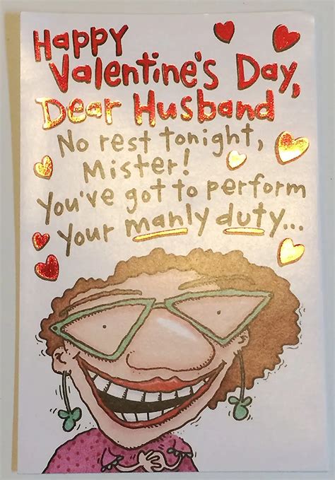 Valentinesdaycardsforhusband Roll Over Image To Zoom In Prev Funny