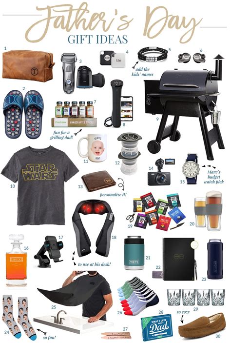 That's where this list of the best father's day gifts comes in: Father's Day Gift Ideas | SandyALaMode
