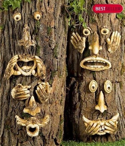 17 Best Images About Tree Faces Decor On Pinterest