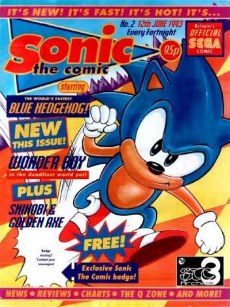 Sonic The Comic 1 Enter Sonic Issue