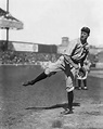 Hall of Fame pitcher Grover Cleveland Alexander warming up for the ...