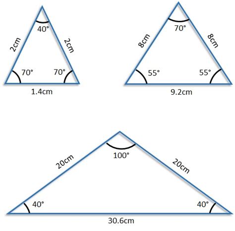 Isosceles Triangle Free Mathematics Lessons And Tests