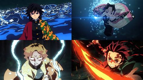 Demon Slayer List Of Breath Styles And Users Manga Thrill