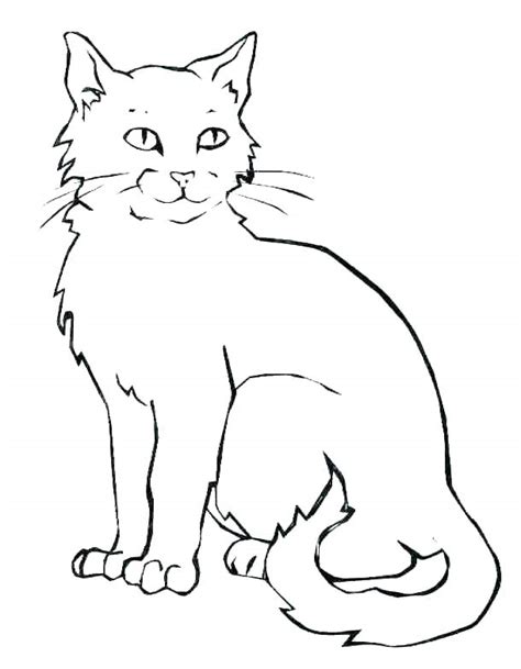 Coloring Pages Of Cats Idea - Whitesbelfast