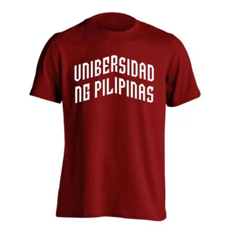Unibersidad Ng Pilipinas Up Shirt Uaap Ncaa Shirt Maroon Shopee