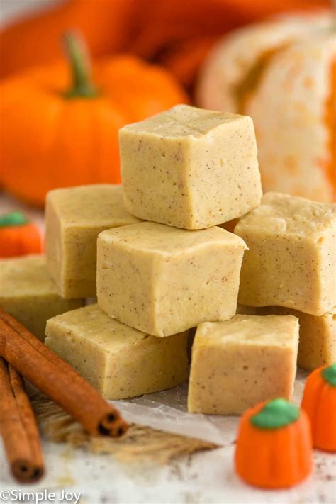 Pumpkin Fudge Simple Joy