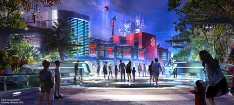 Slideshow Avengers Campus Concept Art