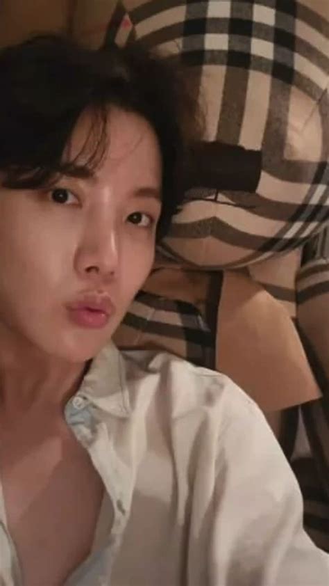 Pin Van Bts 방탄소년단 Op Jung Hoseok Burberry Cover Fotos