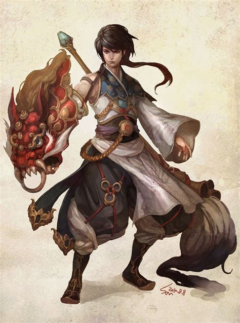 Summoner Comic Character Character Concept Concept Art Game Concept