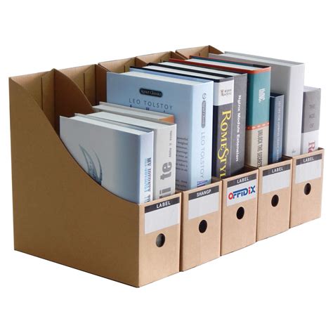 Buy Offidix Office 5 Levels Kraft Paper Desktop Storage Box A4 Document