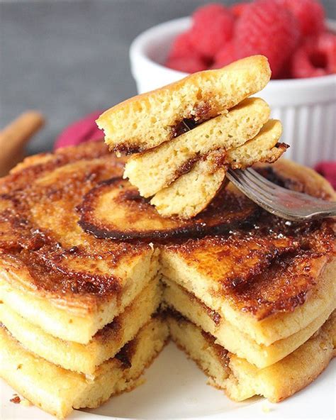 Dreaming About This Paleo Cinnamon Roll Pancake Recipe Clean Eating