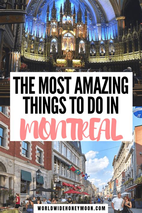 perfect 3 day montreal itinerary the best way to spend 3 days in montreal world wide honeymoon