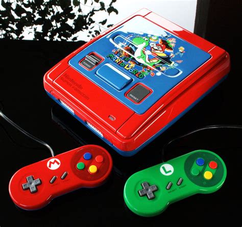 Custom Super Mario World Super Famicom Console And Controllers By Zoki64