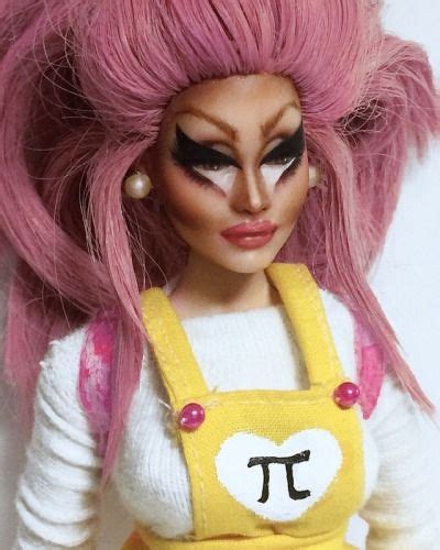 Trixie Mattel Ooak Doll By Katie Boosh Ooak Dolls Mattel Dolls
