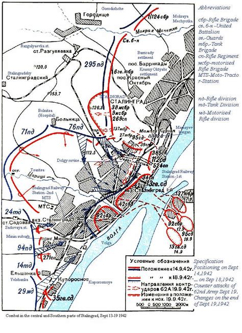 Map Of Stalingrad Ww2