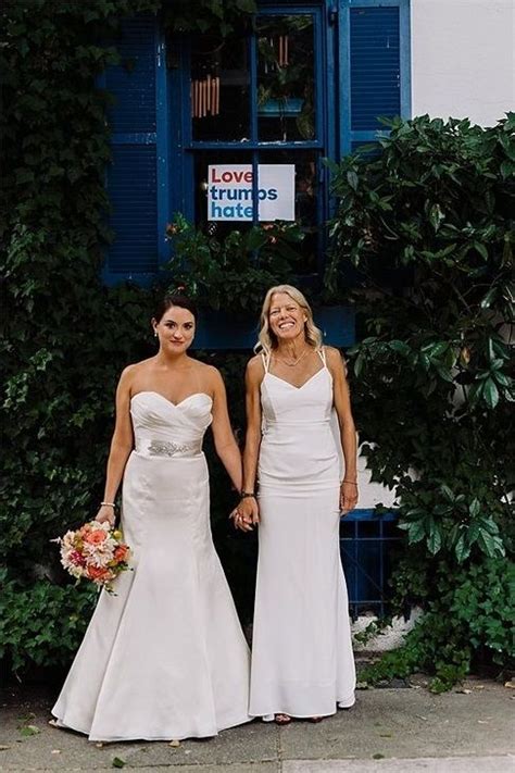 Lesbian Wedding Lesbian Wedding Wedding Dresses Wedding