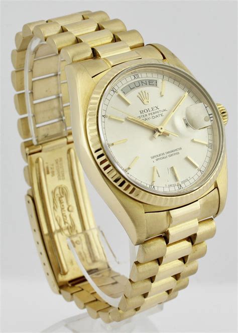 ROLEX OYSTER PERPETUAL DAY DATE 18k GOLD Corello