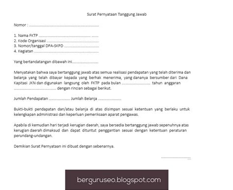 Sebagai contoh apabila ada seseorang yang ingin melamar suatu pekerjaan atau keluar dari suatu instansi, umumnya suatu perusahaan akan menerapkan untuk melampirkan surat pernyataan bagi calon pegawai baru sebagai salah satu pertimbangan seleksi. Contoh Surat Pernyataan Kesanggupan Diri Yang Baik Dan ...